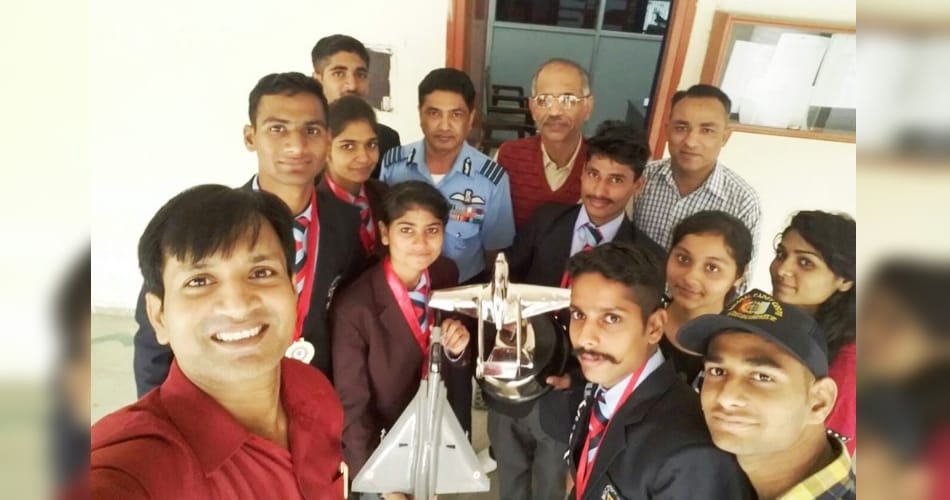 NCC cadet of Haryana wins Best Aromodeling Trophy