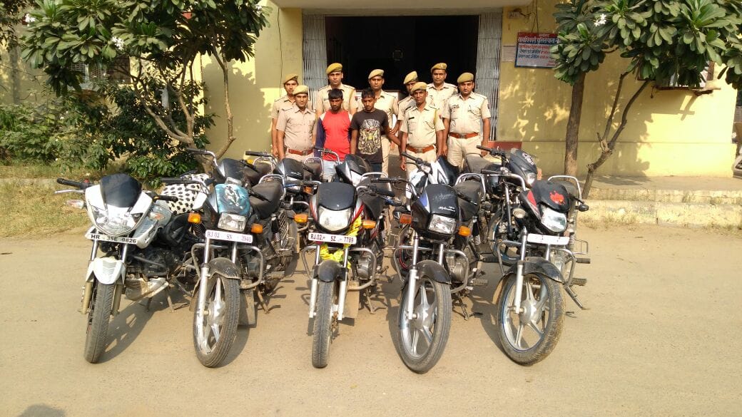 This gang targets two-wheeler vehicles on public and sunny roads
