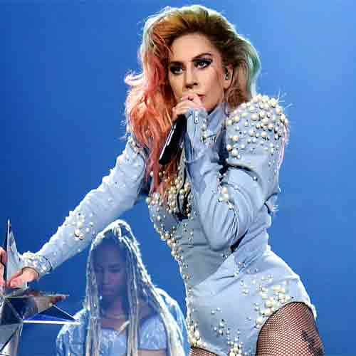 lady gaga revealing dress in 59 grammy awards