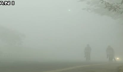 delhi smog delays 41 trains and 10 trains cancels, delhi people inhale 20 litres poisonous air 