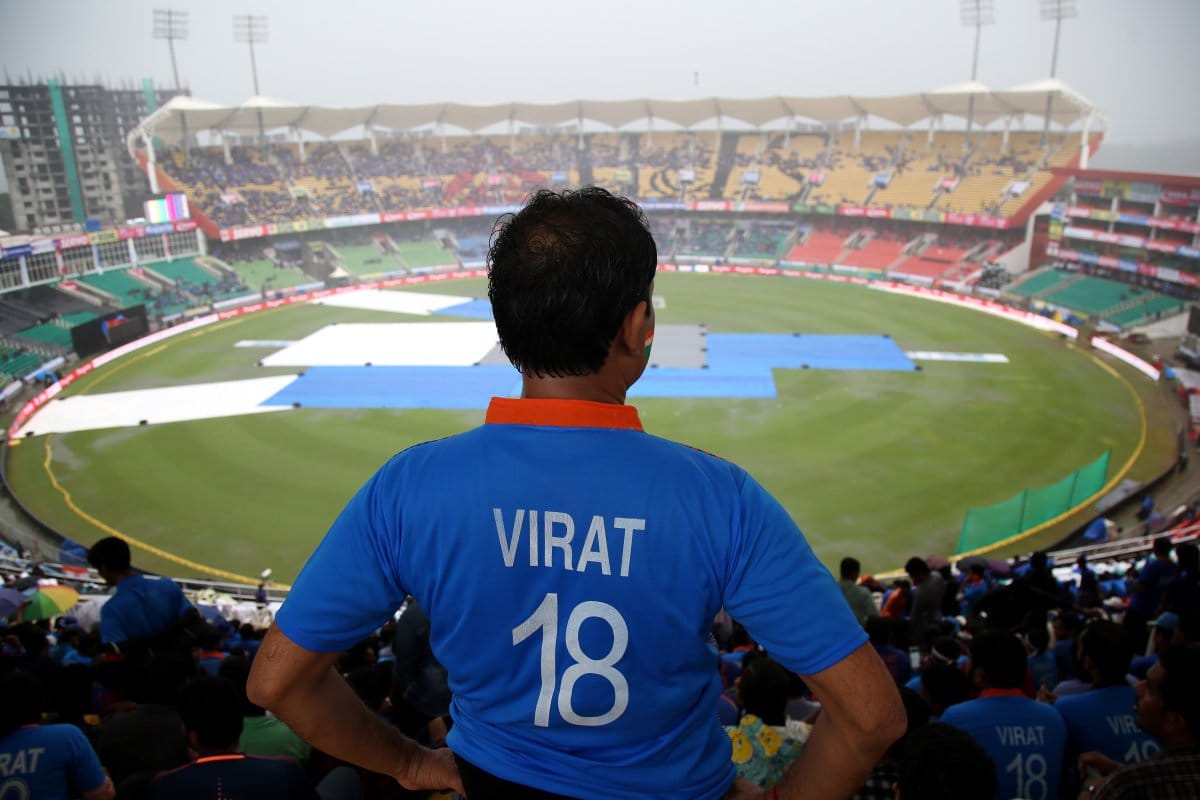 INDvNZ T-20I: Thiruvananthapuram Stadium turns blue in support of team india 