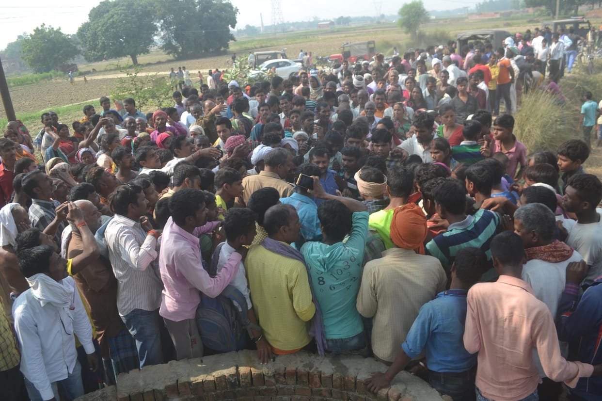 Killing of the student by throat stroke, body thrown in well