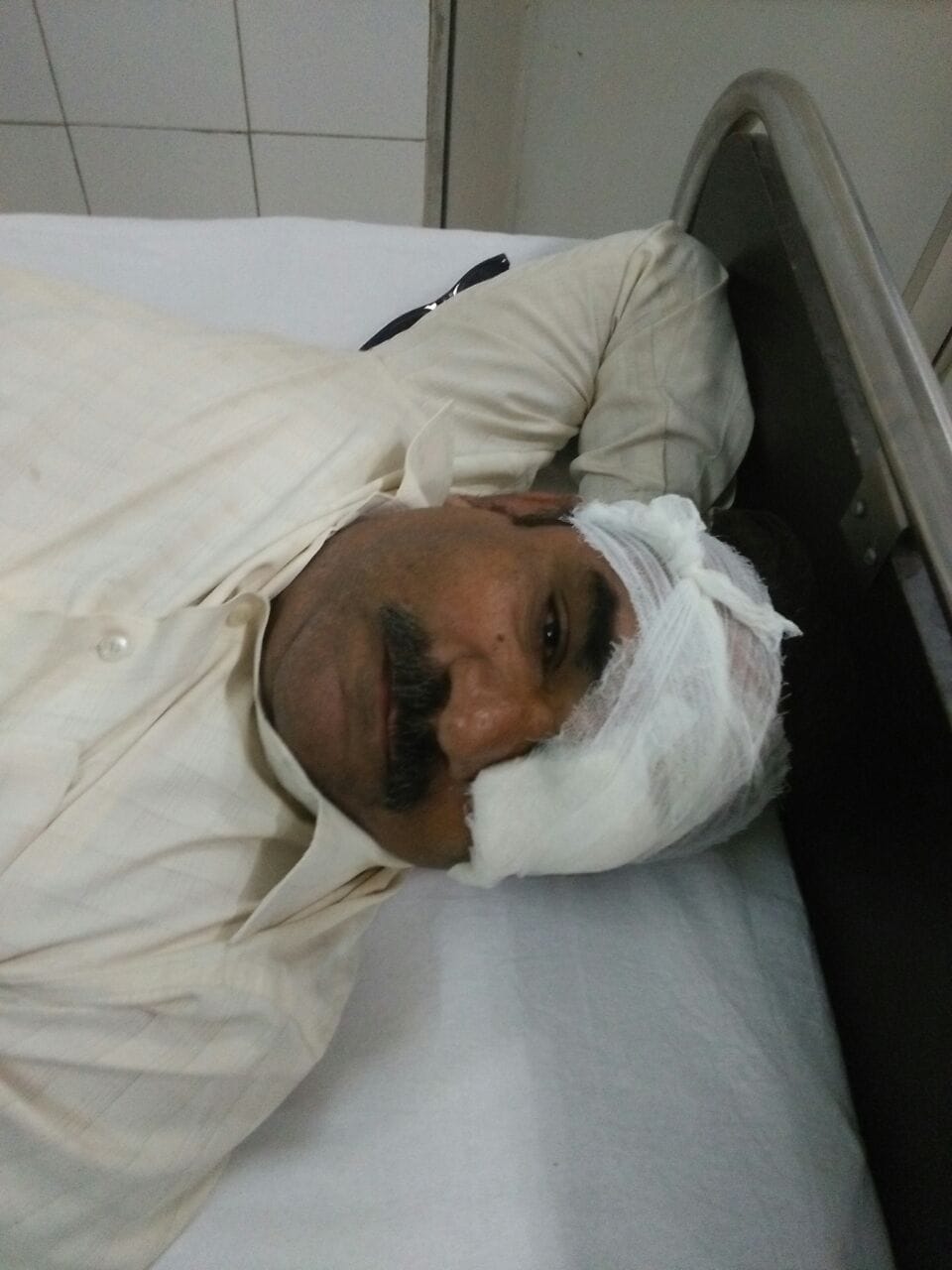 accident in agra district hospital