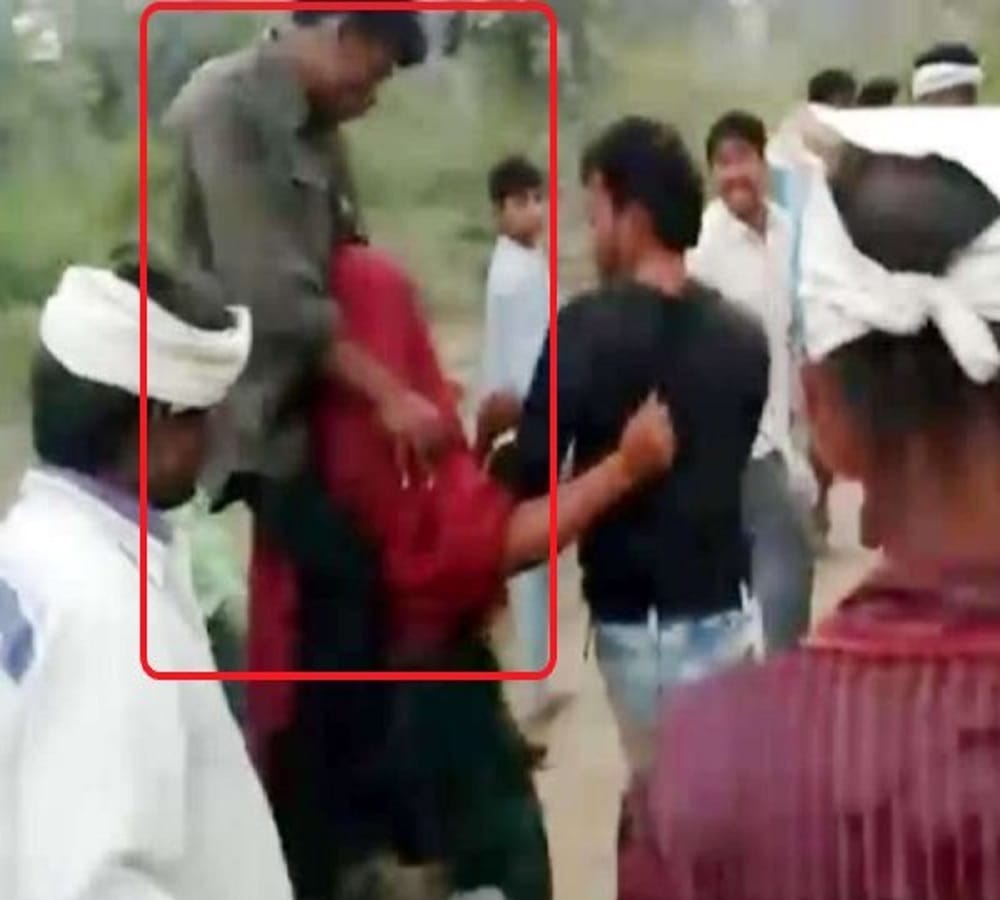 married women punished so weird due to fled with lover