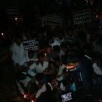 congress march on anniversary of demonetisation.