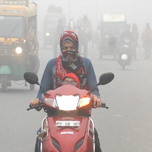 Poisonous smog : It is difficult for people to breathe, see photos