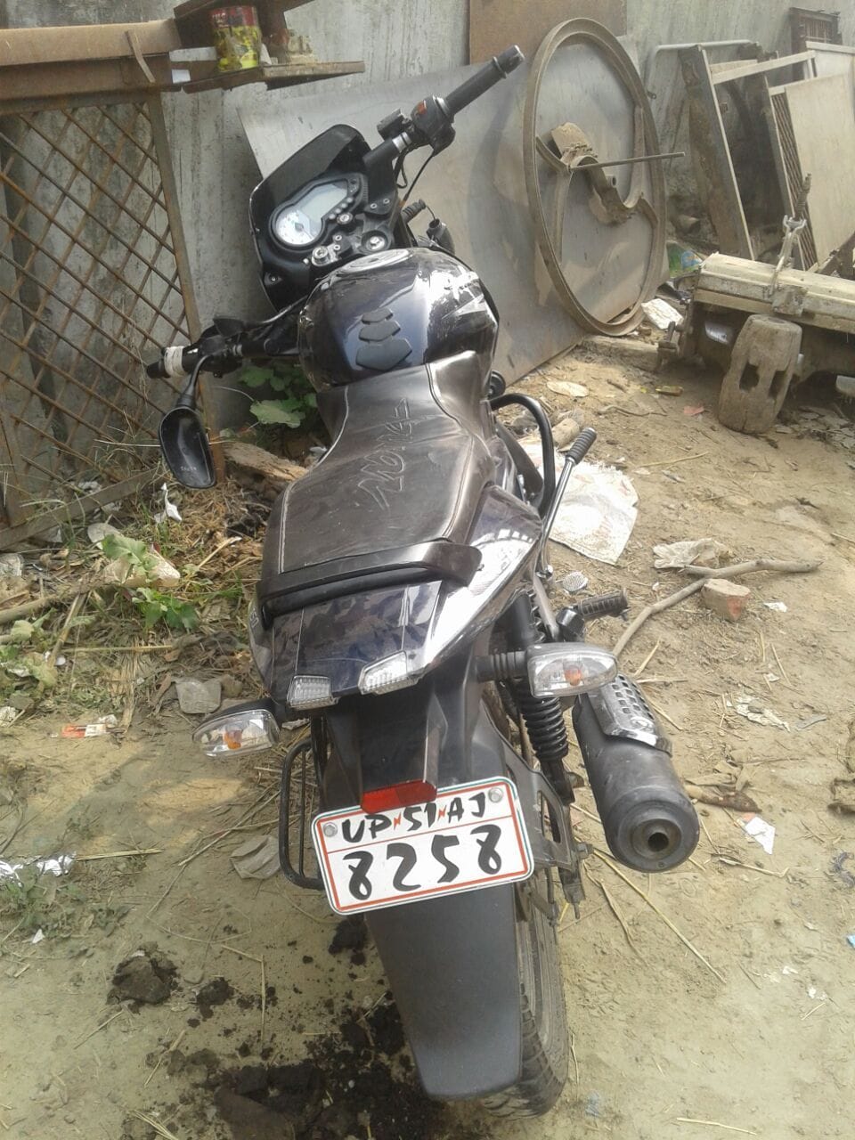 in accident bike driver died