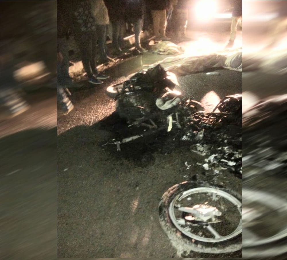 three killed in truck and bike accident in paonta sahib