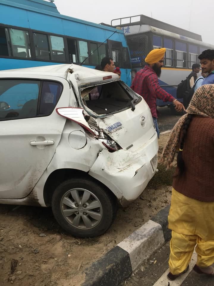 nine students killed in bathinda highway collision, funeral at rampura phool