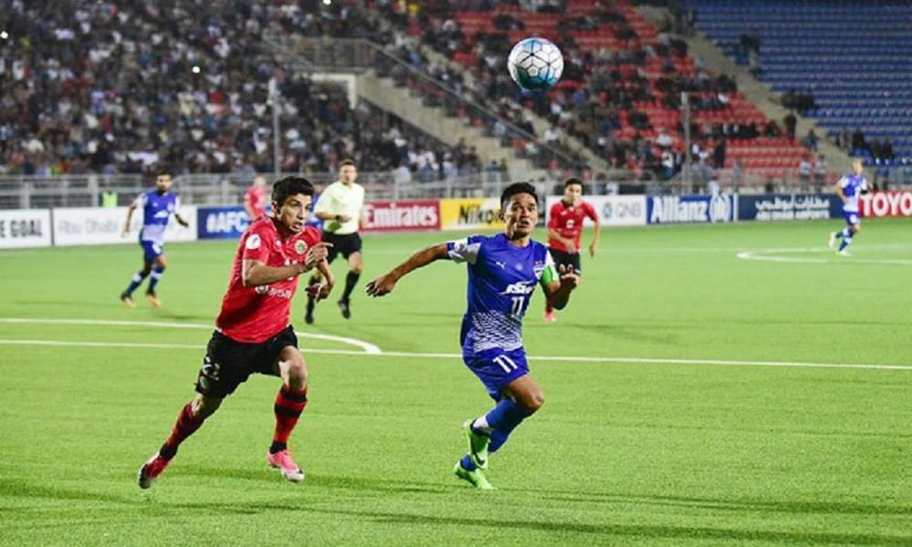 Indian team captain Sunil Chhetri strike in running for 2017 AFC Cup Goal of Tournament