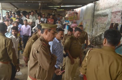 guard of a garage killed in Lucknow.