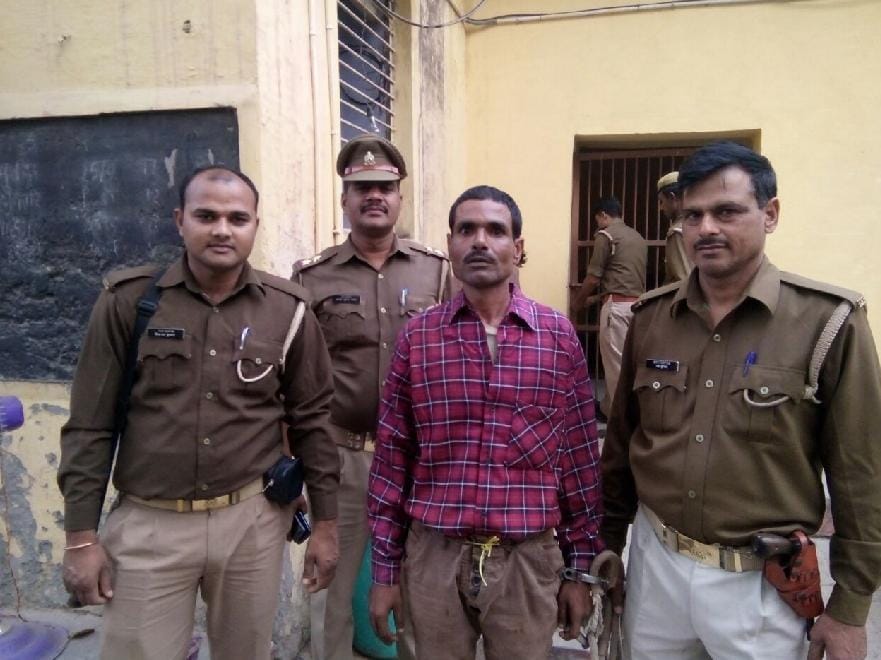दरोगा को गोली मारने वाला शातिर अपराधी गिरफ्तार