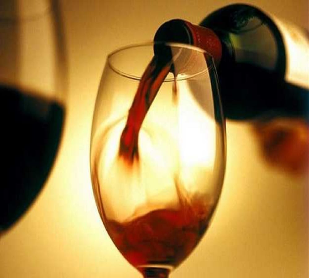 brides mother herself gives alcohol to the groom 