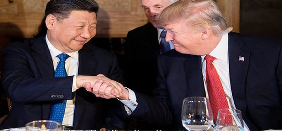 US President Donald Trump meets chinese president xi jinping in beijing 