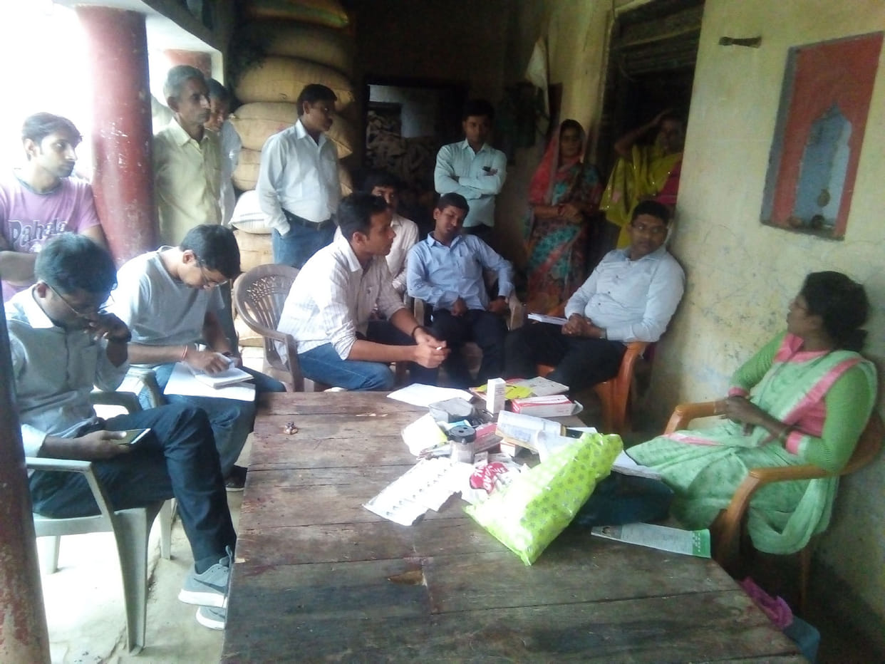 trainee ias inspeacted village