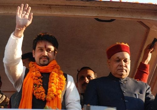 Himachal Pradesh Elections 2017: BJP cm Candidate Prem Kumar talked about his son Anurag Thakur
