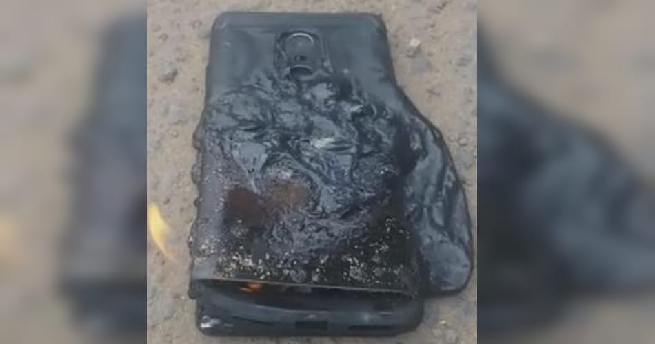 Fire in Redmi Model 4-A Phone in Zirakpur, Mohali news