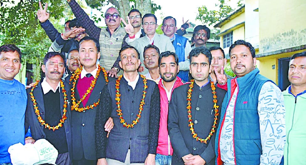 Mahesh Parihar president and Bhupendra Mian became secretary