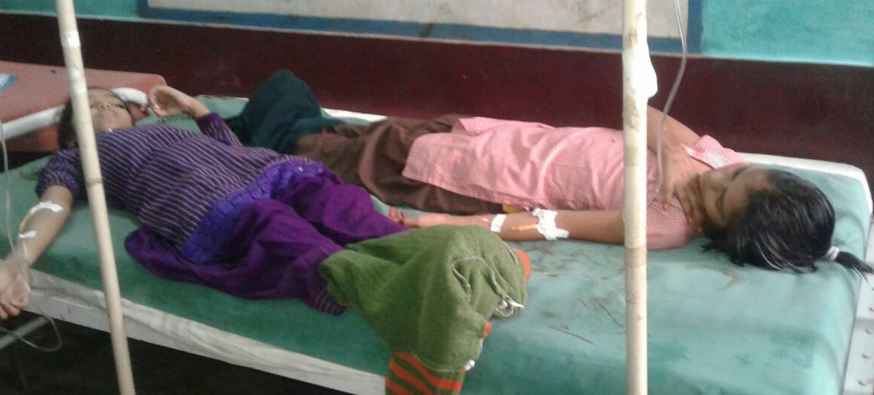 12 children sick of eating bad mid-day meal in Bisauli