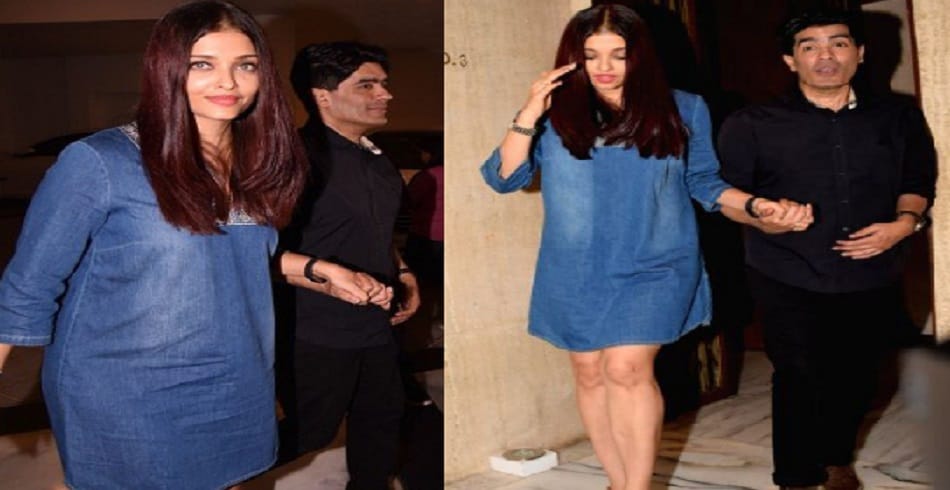 Denim dresses again in fashion take a look of Aishwarya Rai Bachchan viral pictures 
