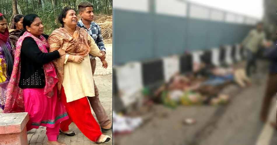 nine students killed in bathinda highway collision