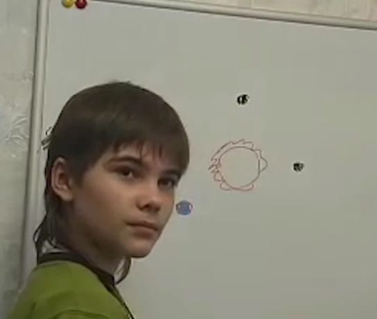 Russian genius kid born on Mars claims