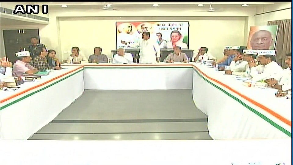 Gujarat Elections 2017 Congress leader Kapil Sibal meets Patidar leaders in Ahmedabad 