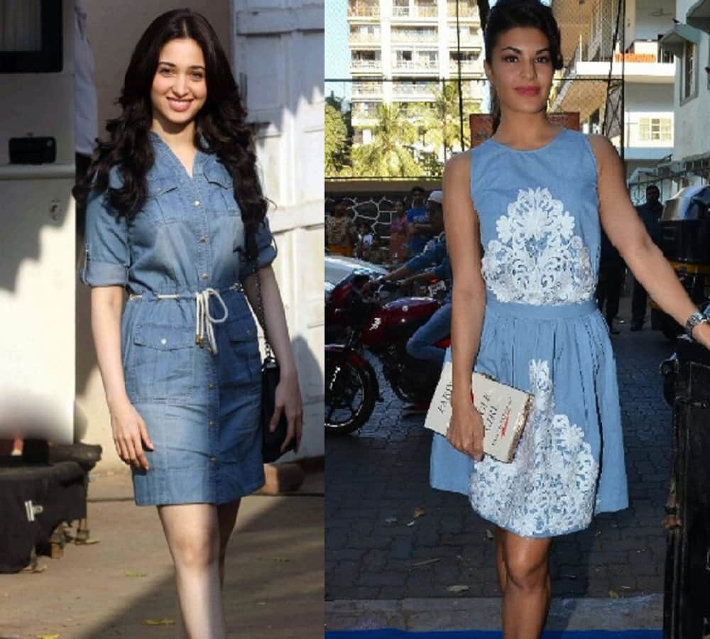 Denim dresses again in fashion take a look of Aishwarya Rai Bachchan viral pictures 