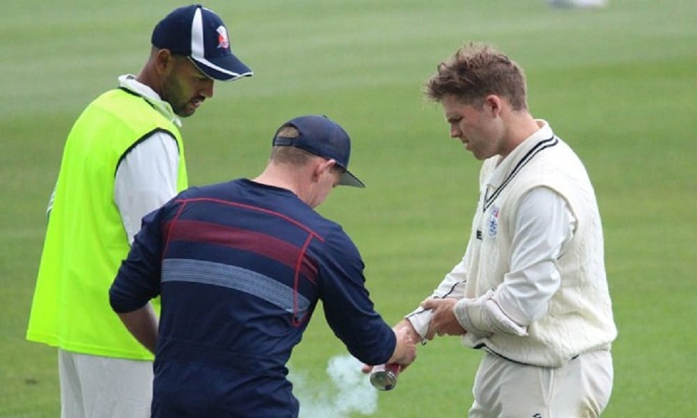 Auckland fast bowler Lockie Ferguson registers career best figures with a broken thumb