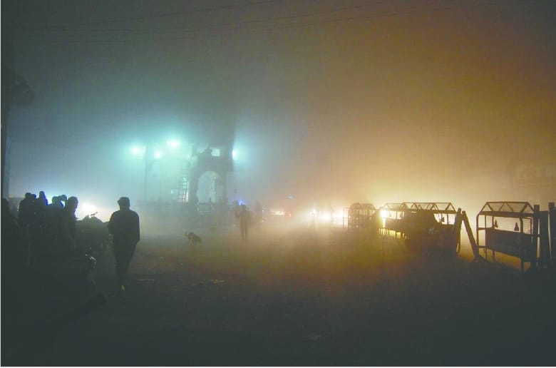 Air of poisonous city
