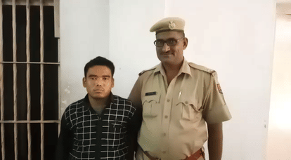 Police arrested one man in case of rape in alwar