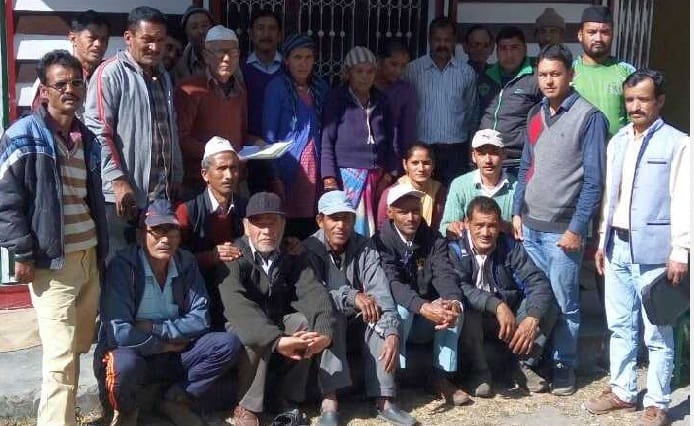 Dakha given in Bangapani tehsil to demand road