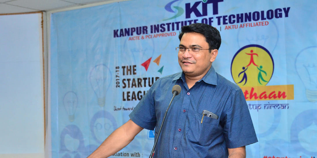 Not to have a big background for startup but to have your thinking