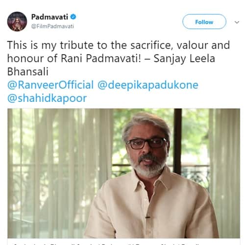Police protection provided to Deepika-Ranveer-Shahids Padmavati Maker Bhansali