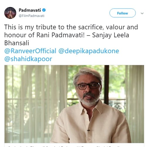 Police protection provided to Deepika-Ranveer-Shahids Padmavati Maker Bhansali