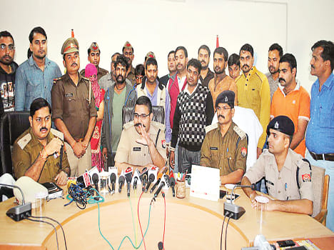 Alcohol recovered, six arrested