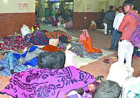 Passengers ... no longer trusting trains