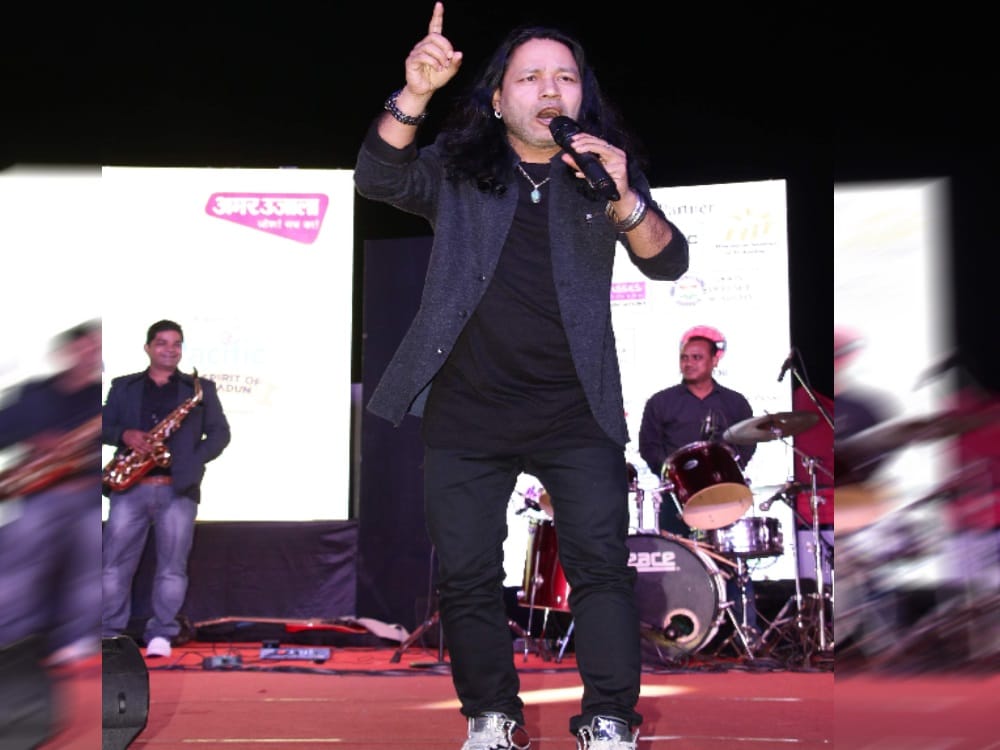 uttarakhand foundation day 2017, kailash kher performance