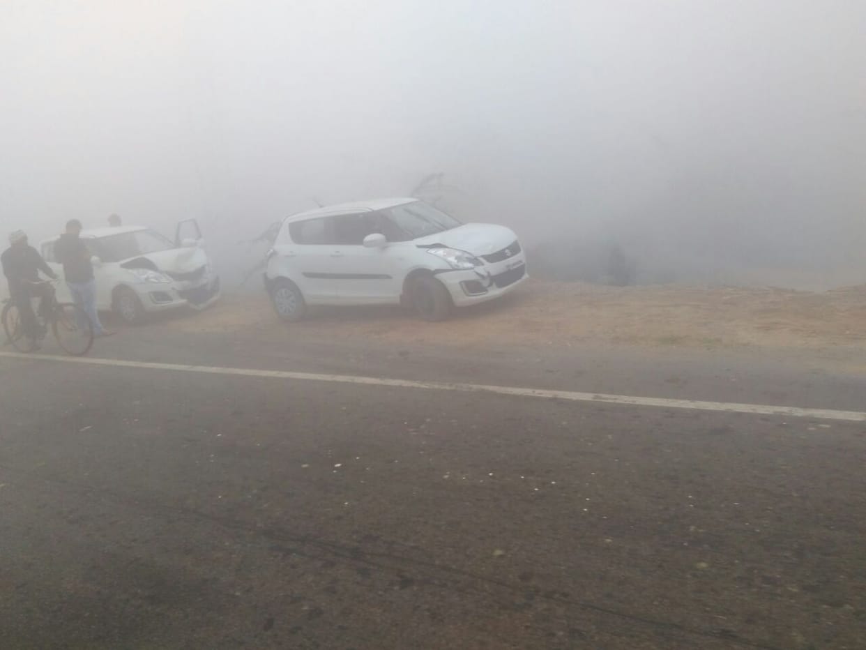 Yamuna Expressway accident nine injured in three misup