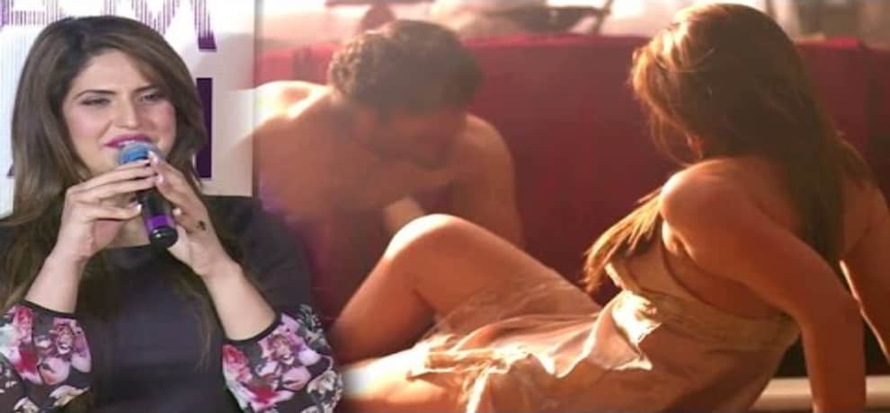 Aksar 2 actress Zareen Khan is giving some kissing advice here