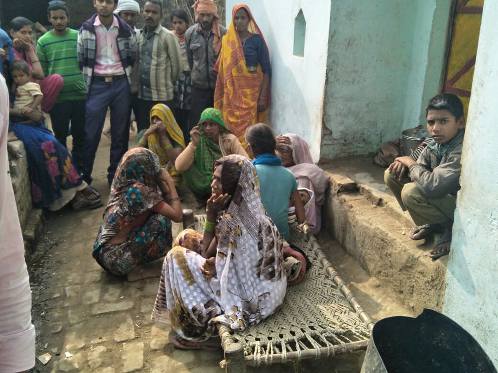 jeath ne mahila ko gooli se udaya