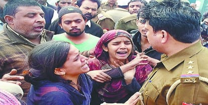 Keeping the dead body out of the SSP office, ruckus