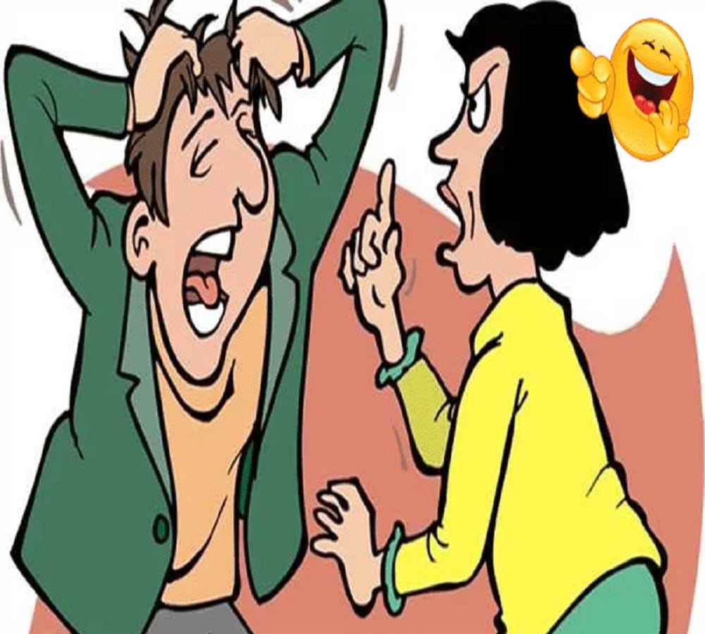 Funny jokes on husband wife
