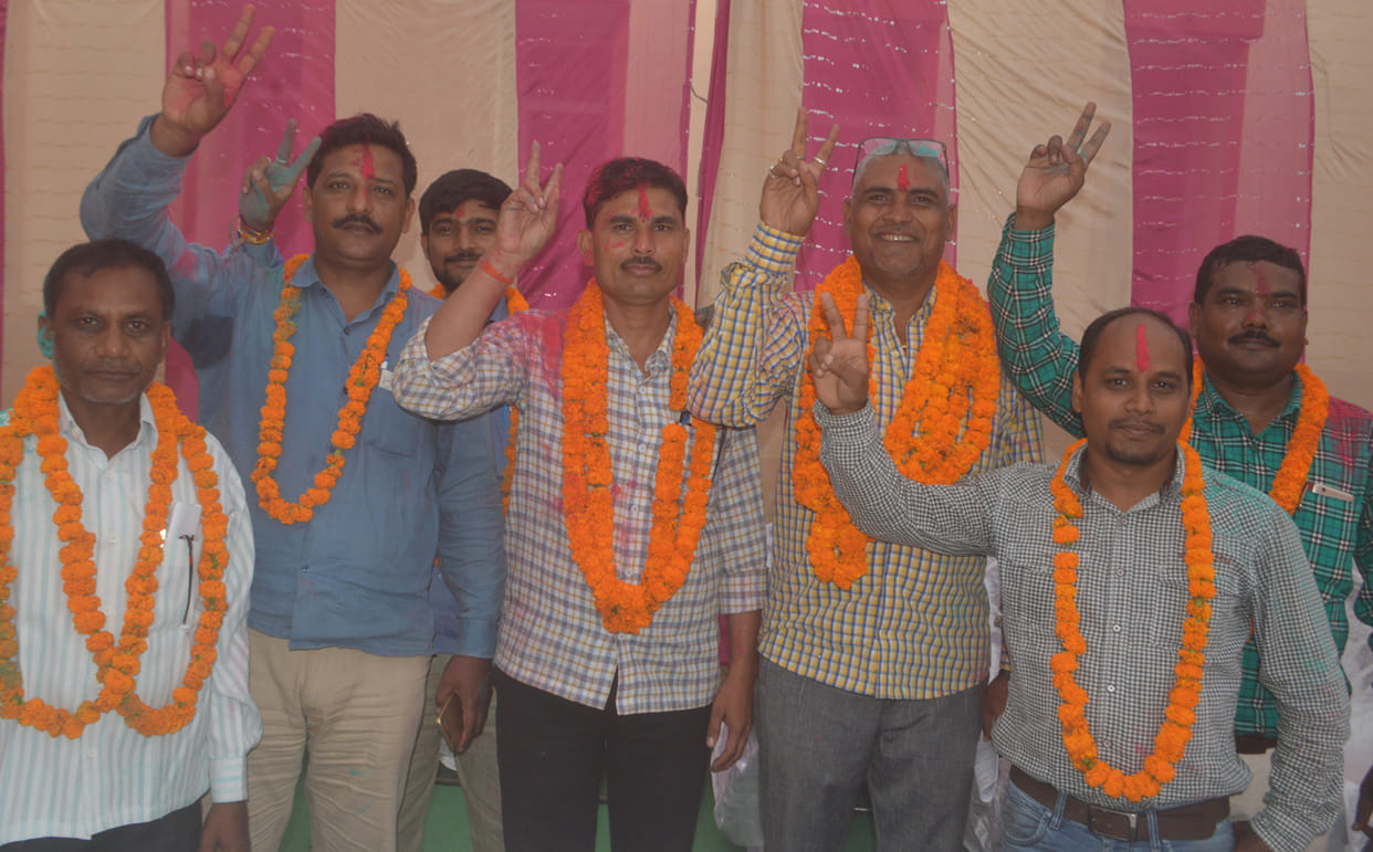 lekhpal ashok adhyaksh, dharmendra mantri 