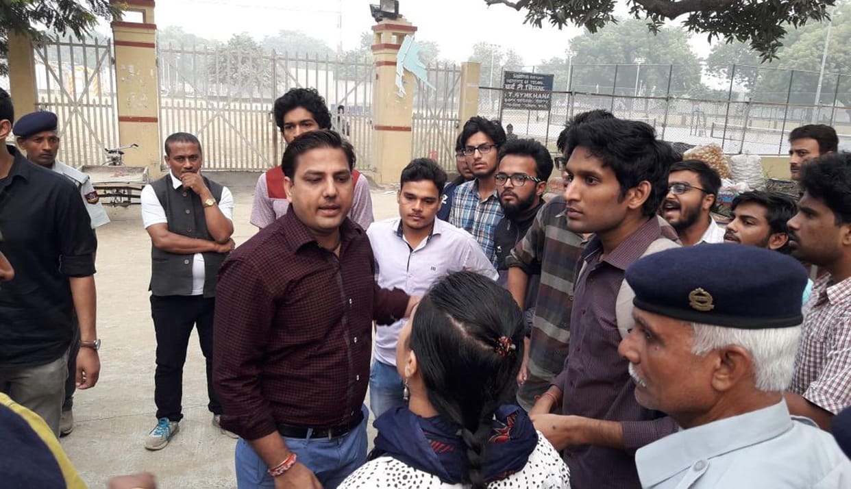 BHU and IIT students fight for DJ night in campus