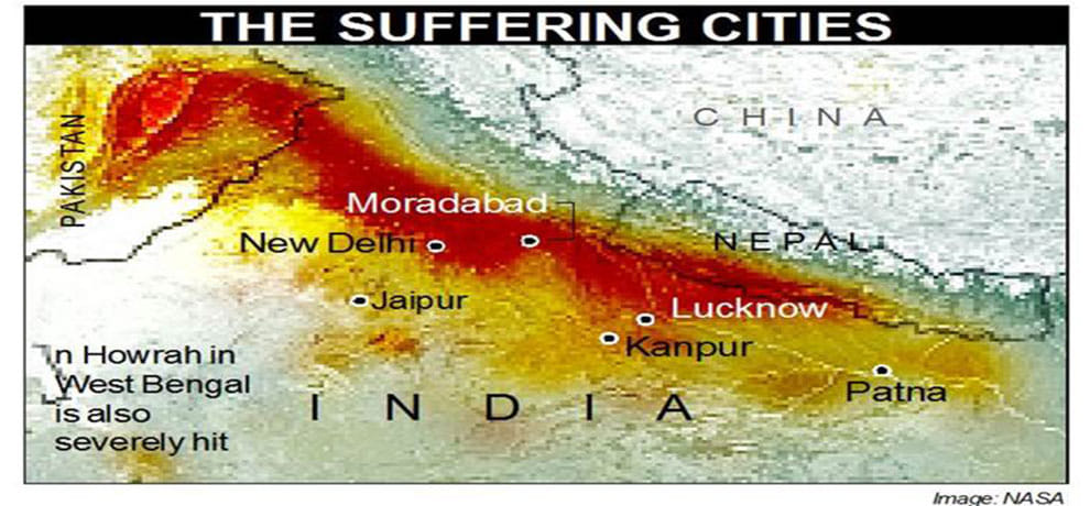 many cities in india have a worse air quality than delhi are forgotten
