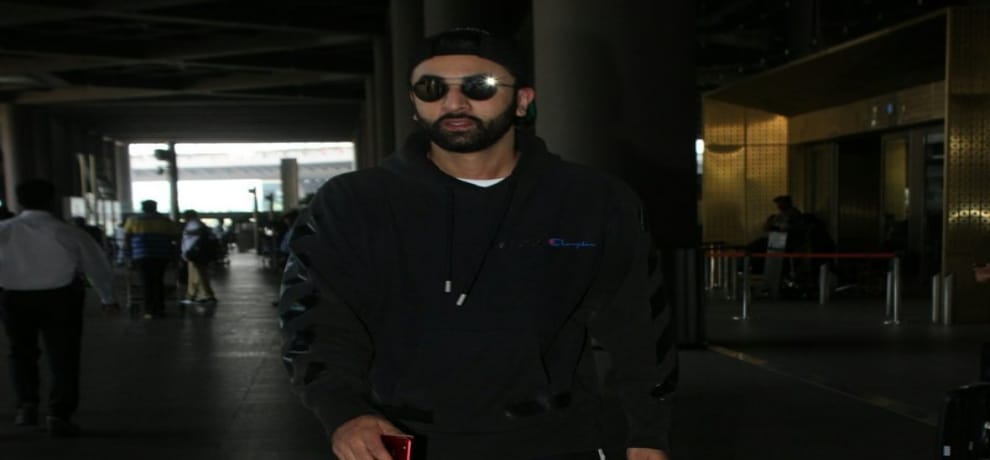 ranbir kapoor returns mumbai, but not alone with a mystery girl