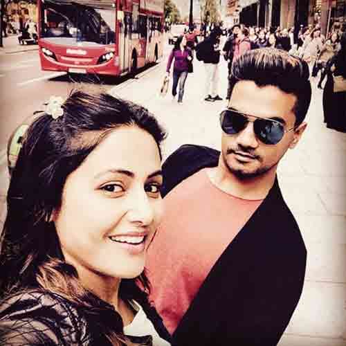 bigg boss 11 hina khan viral video with her boyfriend