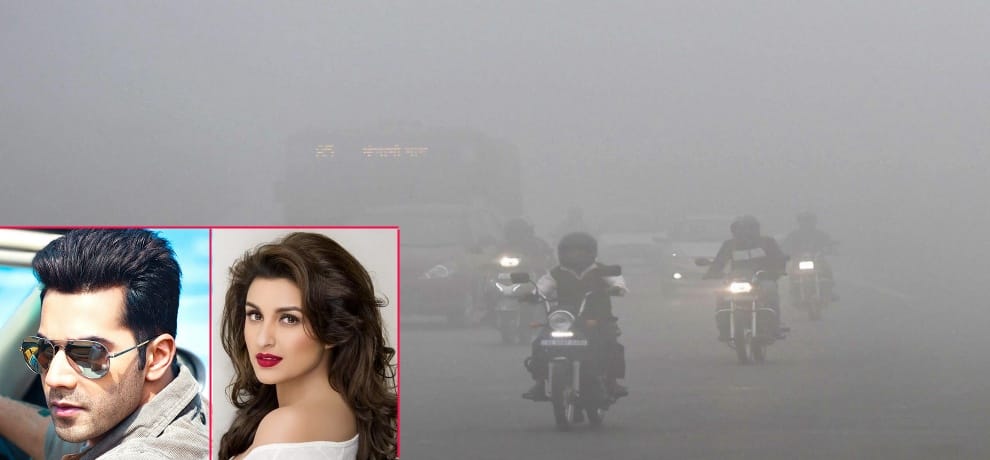due to smog in delhi bollywood celebs shown their concern for people in delhi