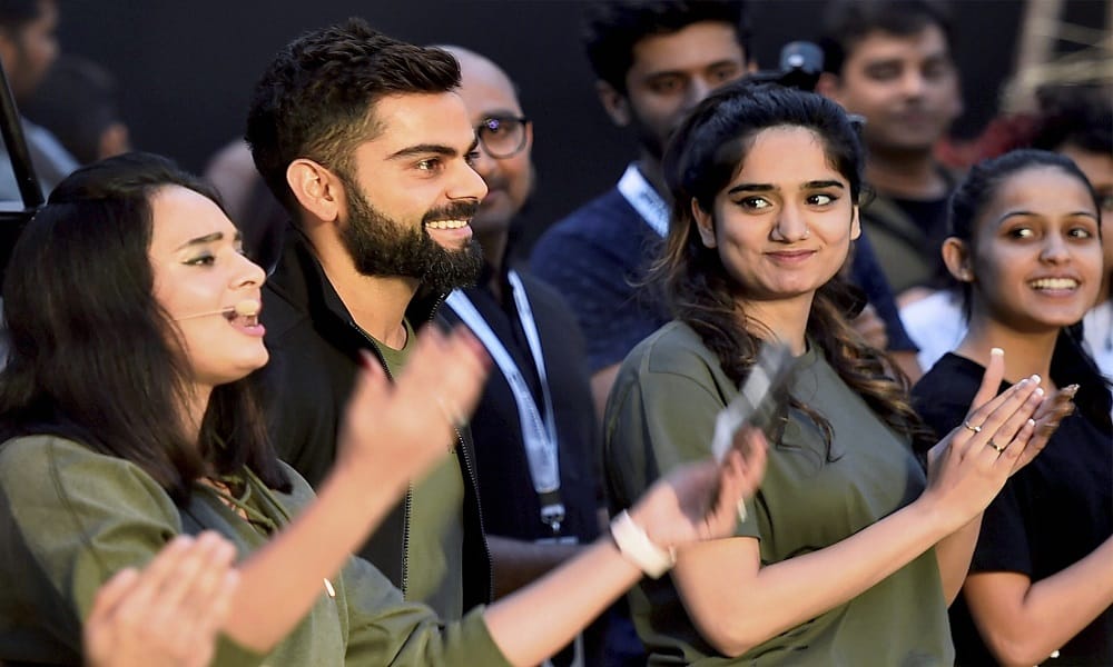  Team india captain Virat Kohli gave Inspiring health and fitness tips to younger